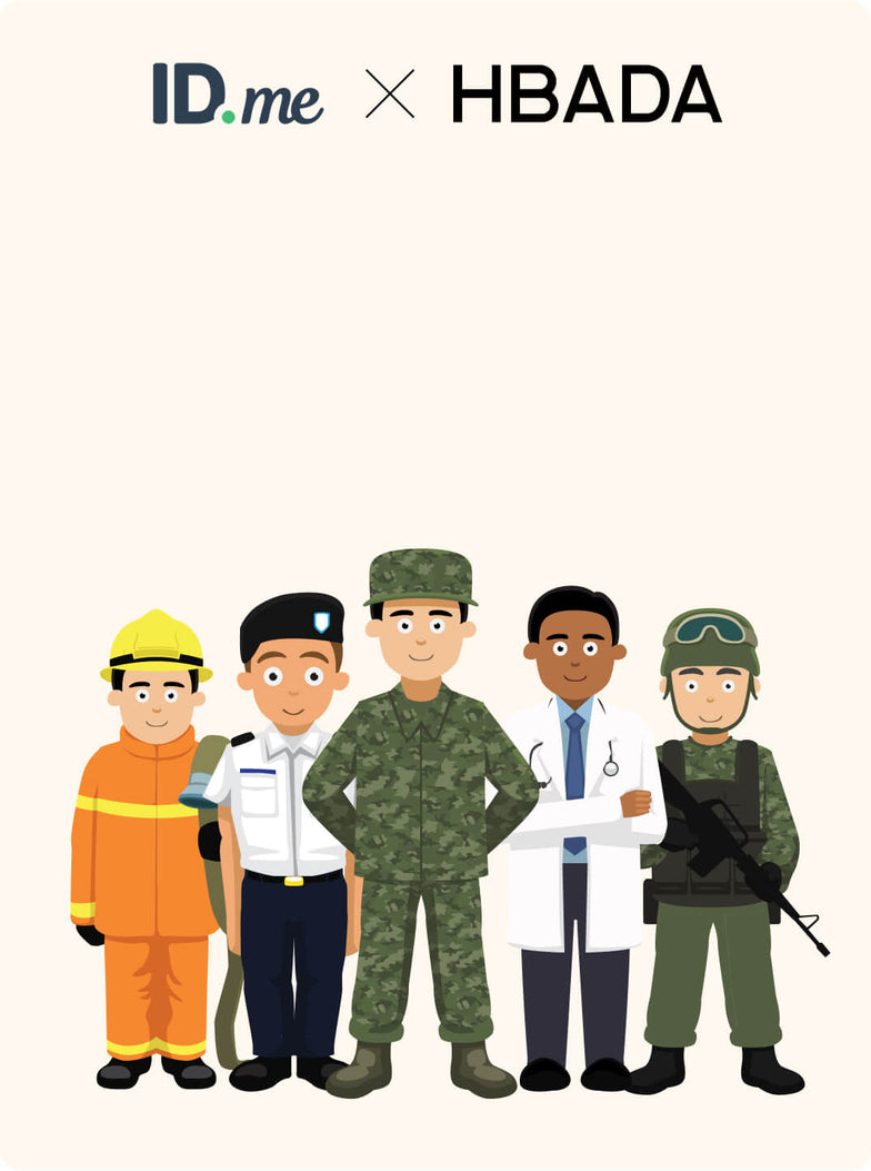 HBADA ID.me Discount for Military, Teachers & Healthcare