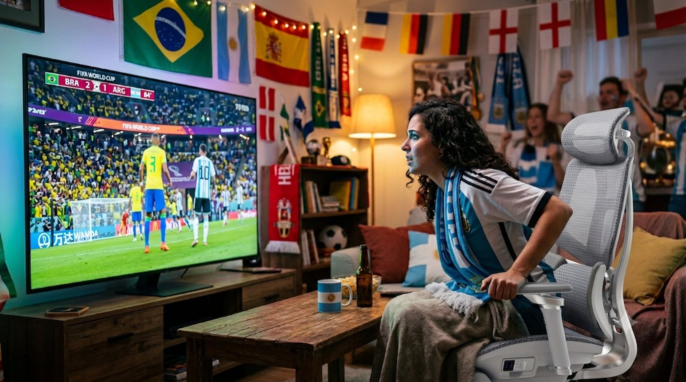 Work Hard, Cheer Harder: Balancing WFH Productivity and World Cup Fever