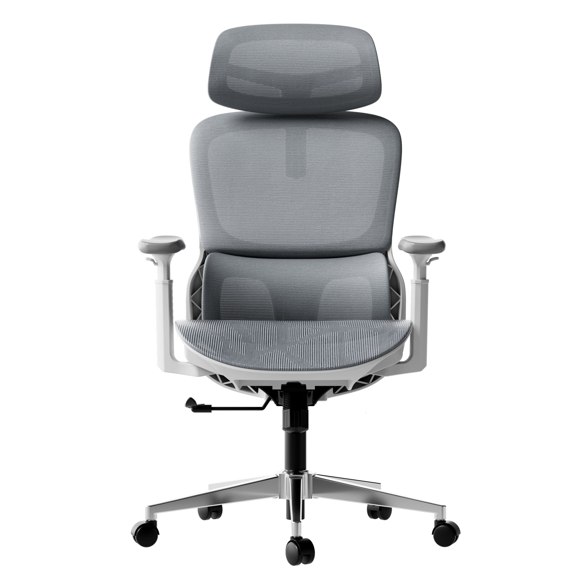 P2 Ergonomic Office Chair without footrest gray