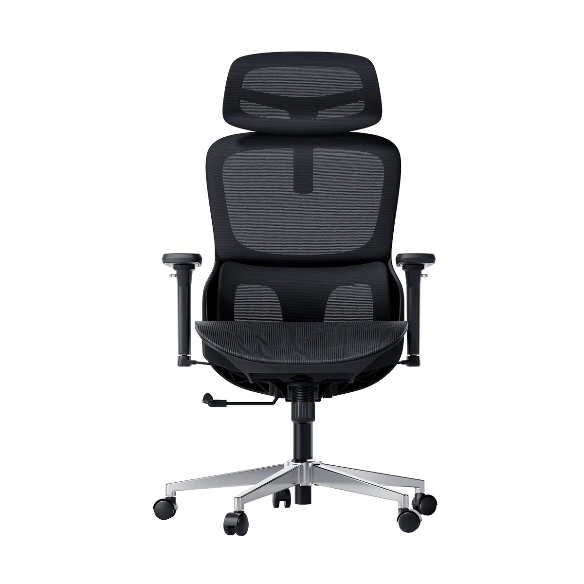 P2 Pro Ergonomic Office Chair without Footrest-Black~1-0