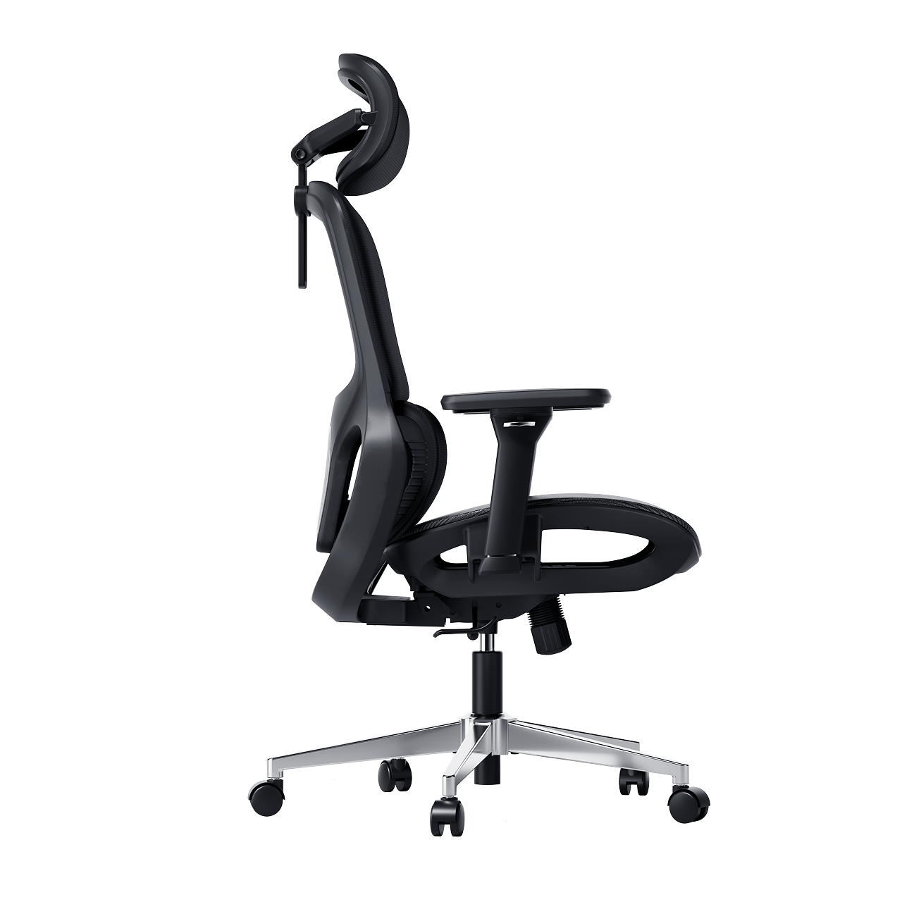 HBADA P2 Pro Ergonomic Office Chair without footrest-Black