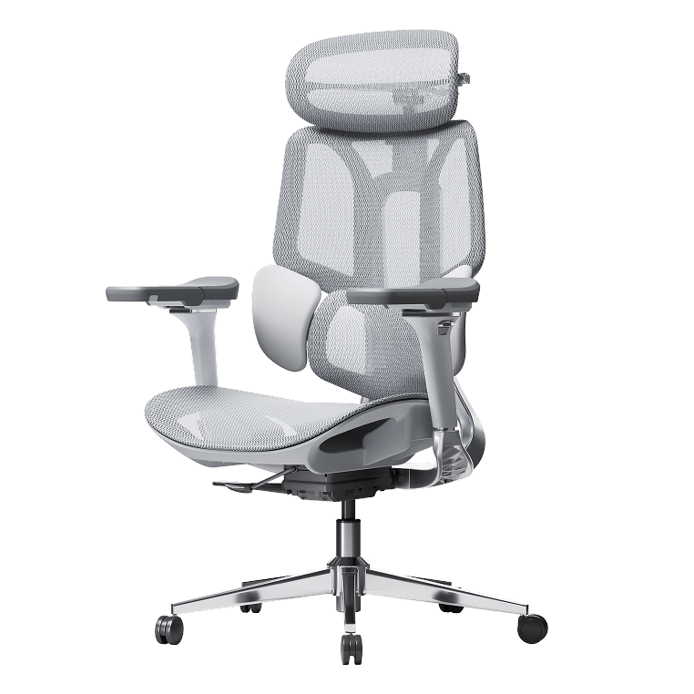 HBADA E3 Pro Ergonomic Chair without Footrest-gray