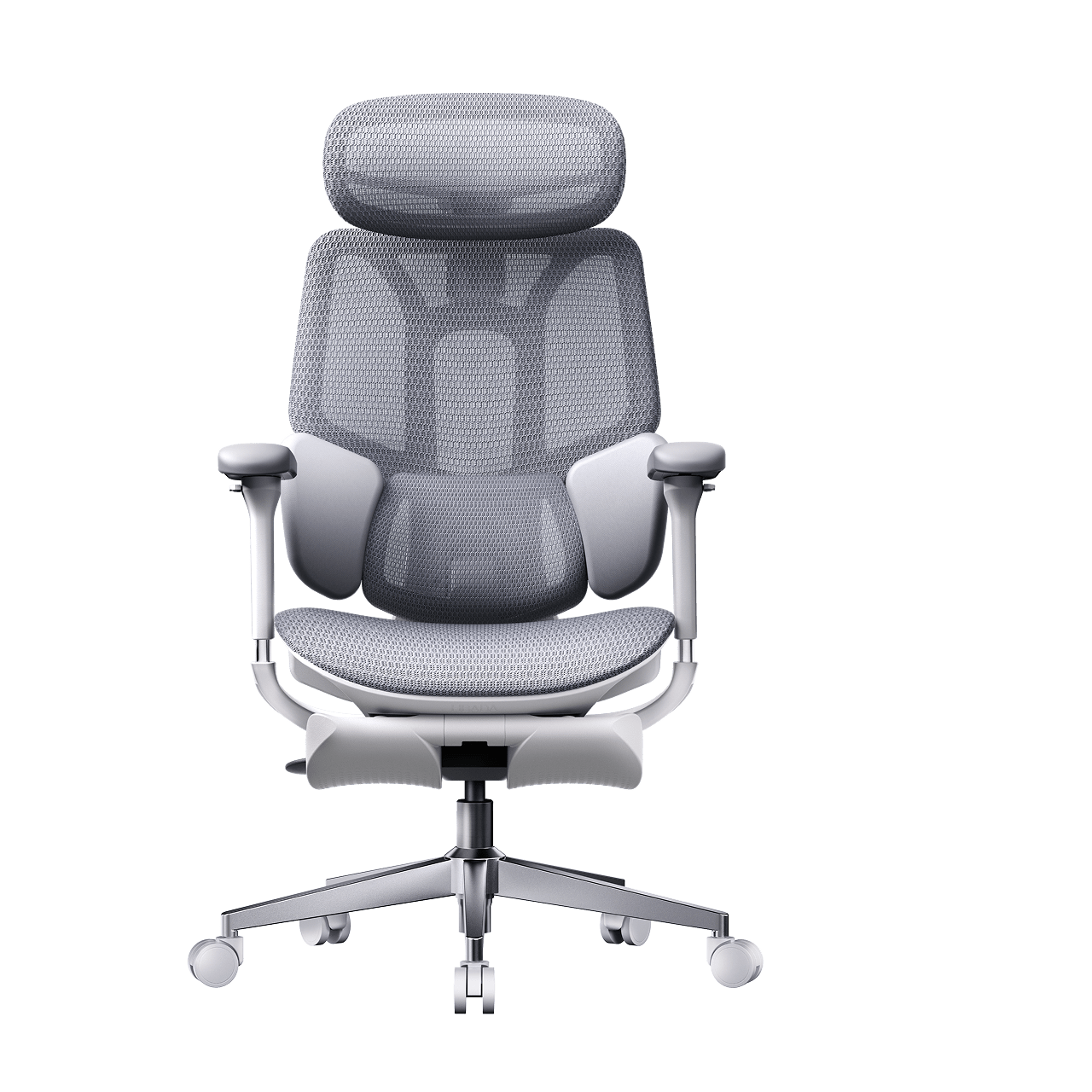 E3 AIR 2026 office chair with mesh back gray~1-1