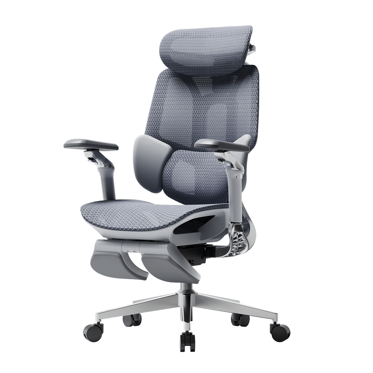 E3 PRO 2026 Gray office chair with adjustable features gray ~0-0