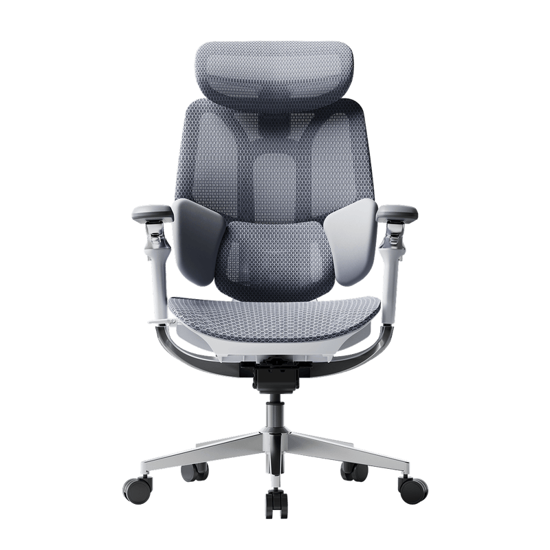 E3 PRO 2026 office chair with headrest gray~1-0