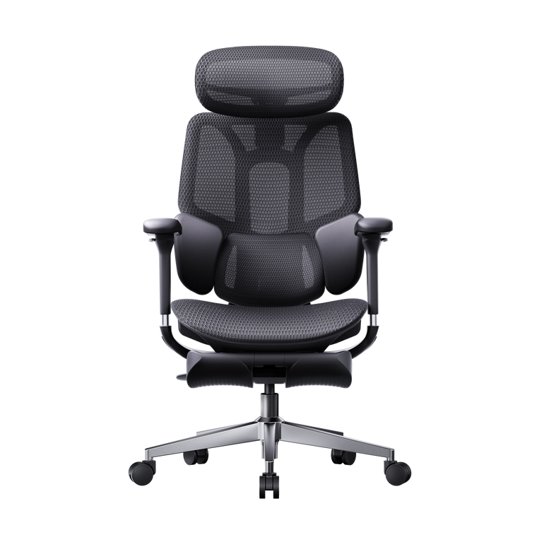 HBADA E3 Air Ergonomic Office Chair without footrest black~1-1