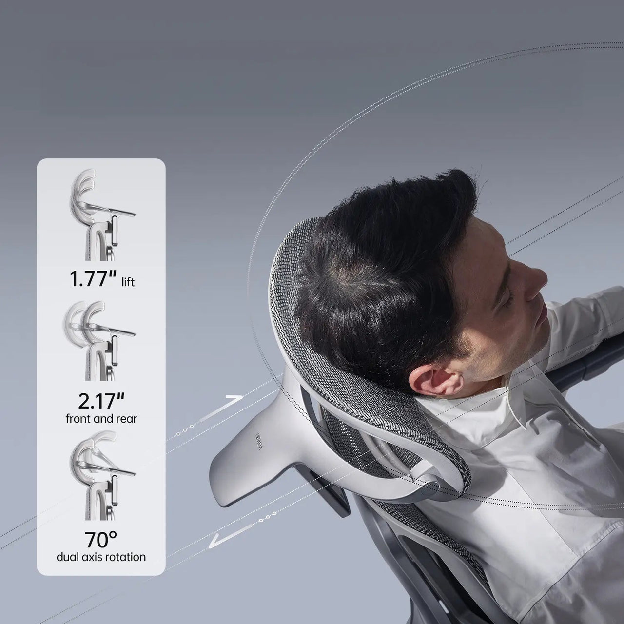 HBADA E3 Ultra Ergonomic Office Chair Futuristic~2-1-1