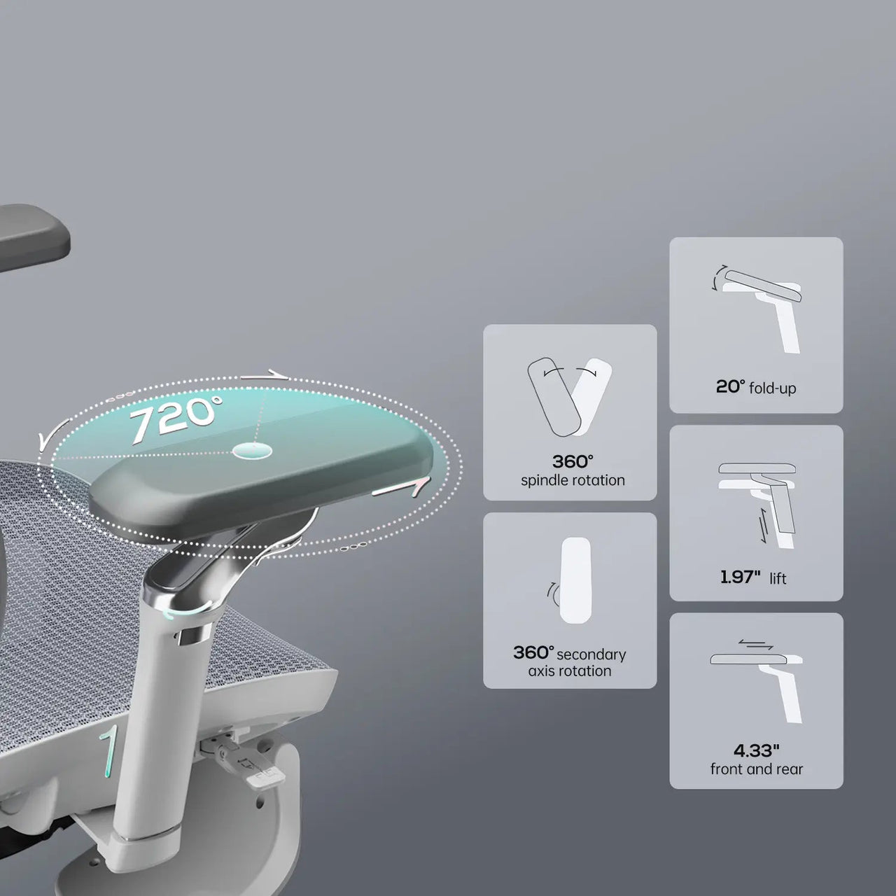 HBADA E3 Ultra Ergonomic Office Chair Futuristic~2-0-1