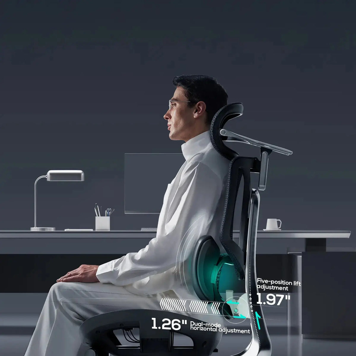 HBADA E3 Ultra Ergonomic Office Chair Futuristic~2-0-1