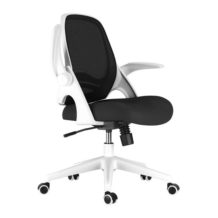 Black and white office chair on a white background~2