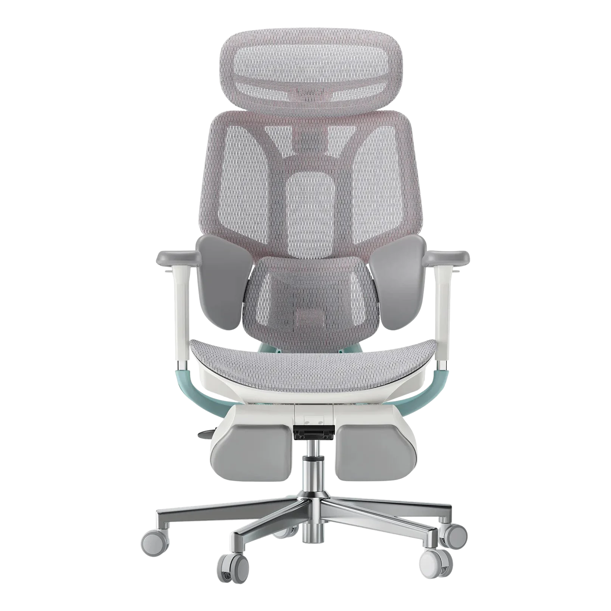 HBADA E3 Pro Ergonomic Office Chair with footrest-pink