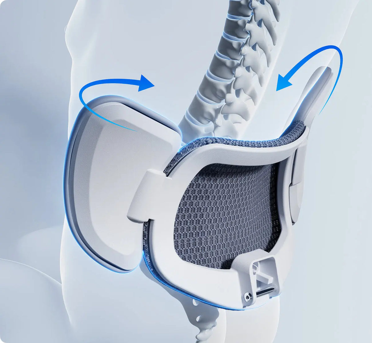 Adjustable ergonomic office chair for everyday desk work