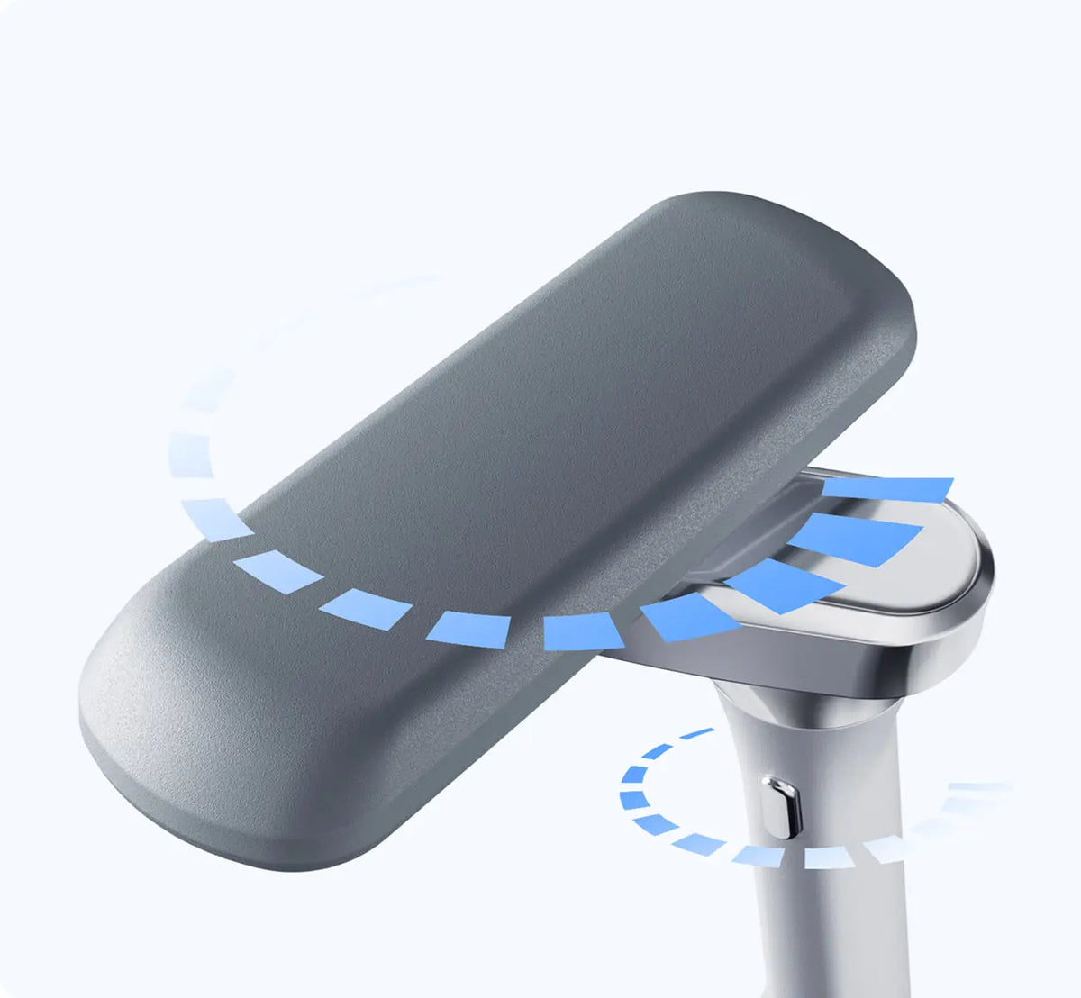 Ergonomic office chair supporting comfortable desk work