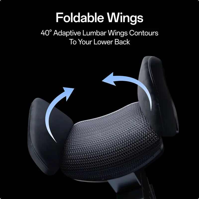 HBADA X7 Prestige ergonomic office chair side angle