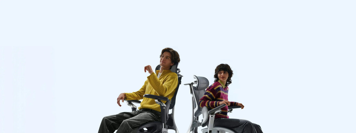 HBADA 2026 flagship ergonomic office chair key visual banner.