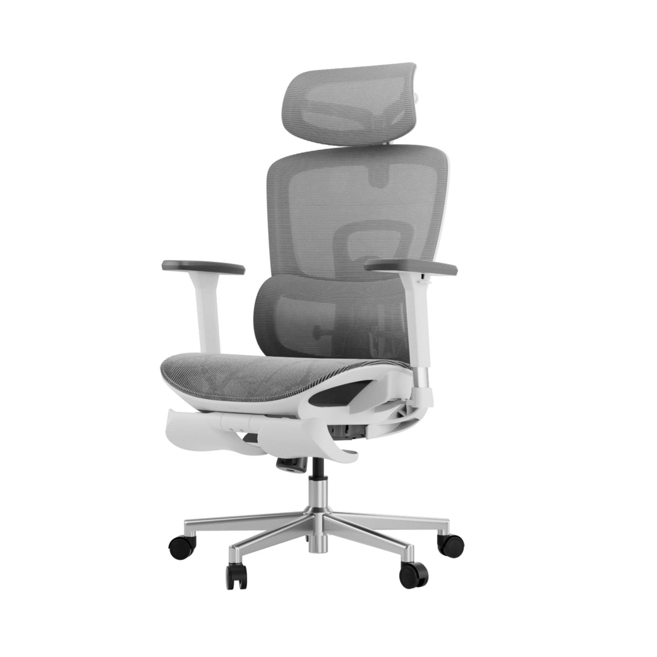Hbada Ergo Chair White E208 model, a clean and stylish white desk chair~0