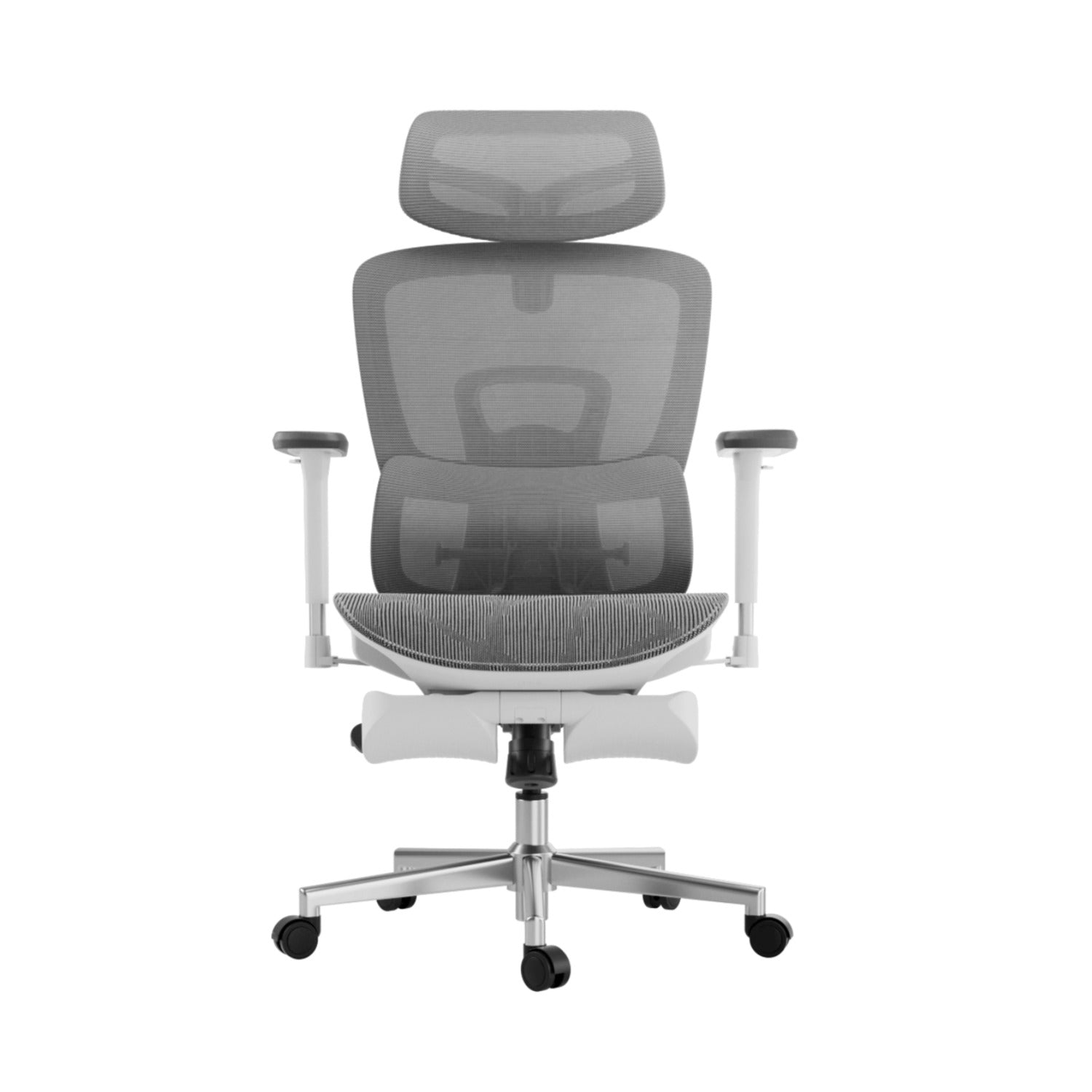 Hbada Ergonomic Office Chair White E208, blending seamlessly with modern home office furniture.