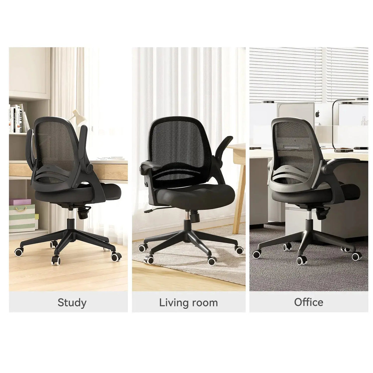 HBADA Penguin-inspired Office Chair -J1 black~0