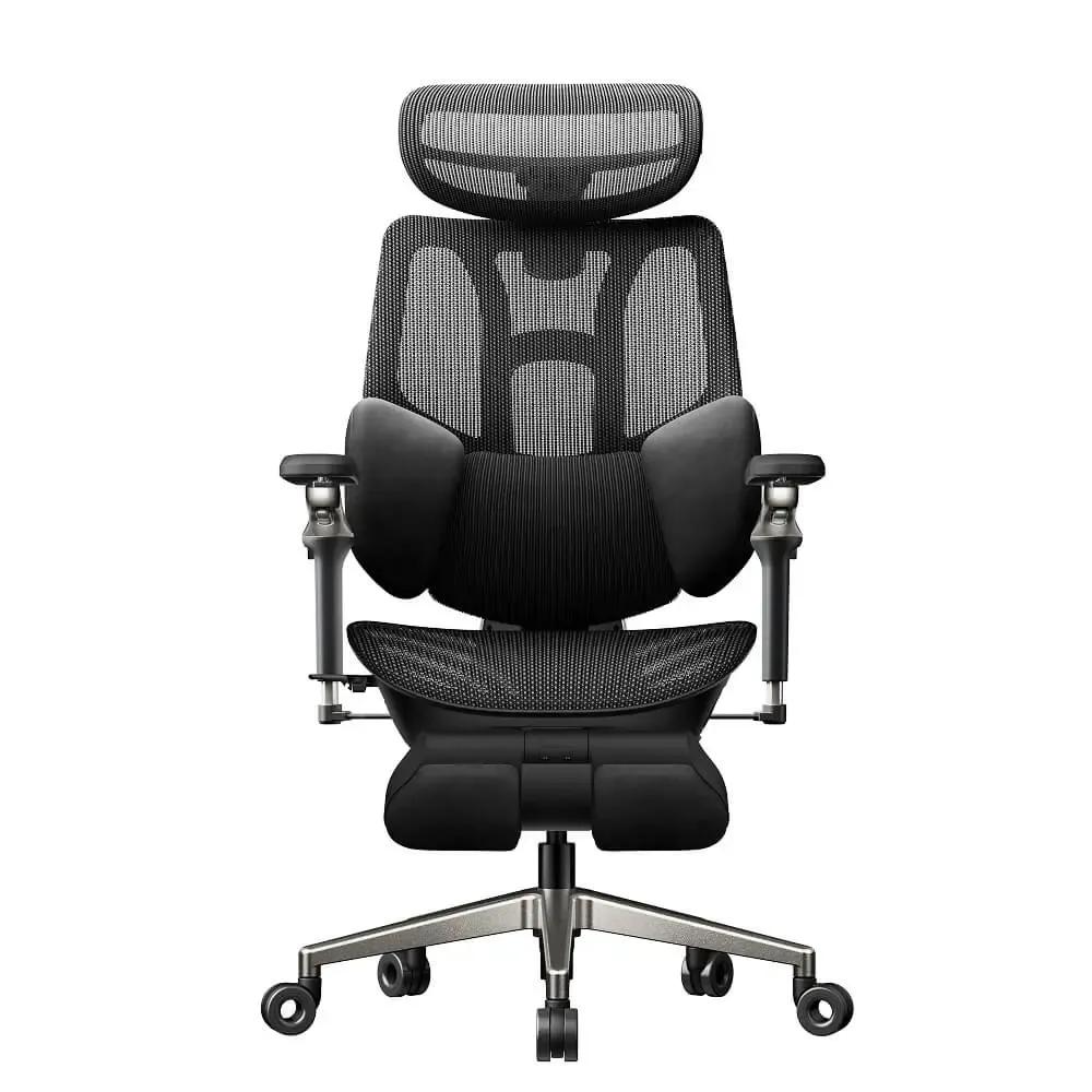 HBADA X7 smart chair adaptive lumbar engineering and posture support