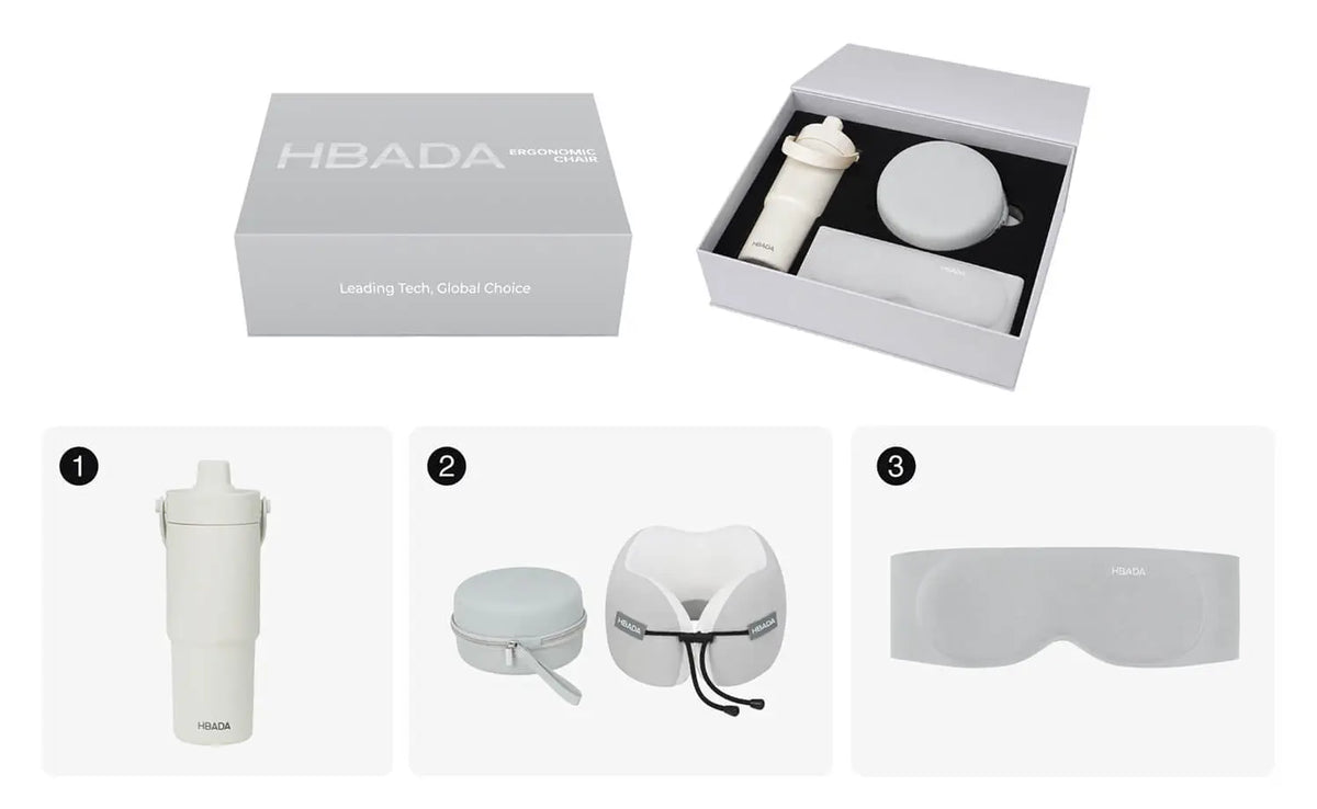 HBADA X7 Prestige ergonomic office chair angle view