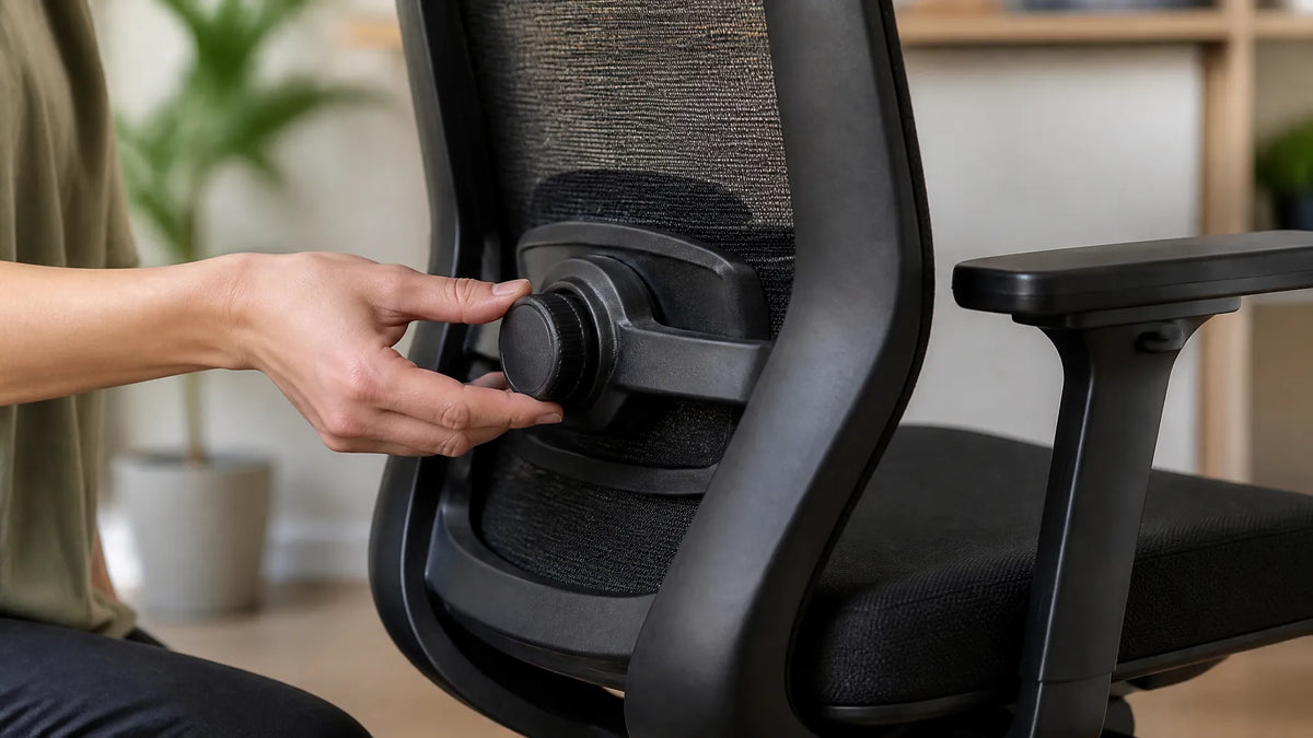 How to Adjust Lumbar Support on an Office Chair