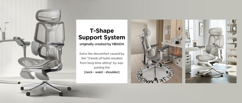 Overview of the HBADA E3 Ergonomic Office Chair