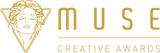 Logo of Museums Creative Awards with a yellow and black color scheme.