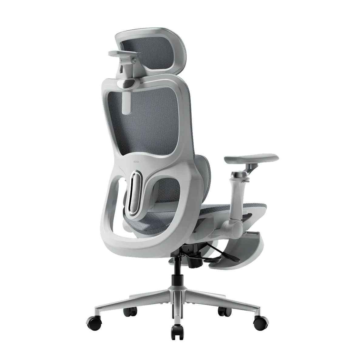 hbada P2 Ultra Ergonomic office chair with footrest-Gray~0-2