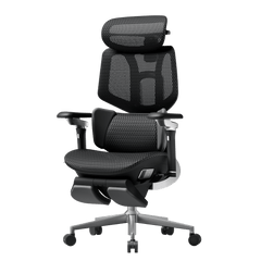 HBADA E3 Pro big and tall ergonomic chair in black with heavy-duty high-back support.