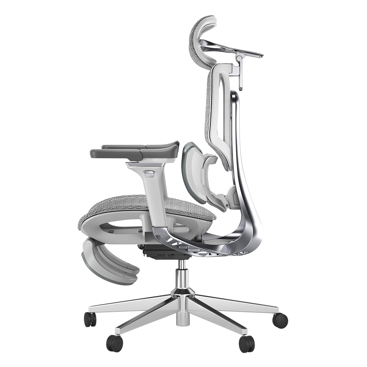 HBADA E3 Pro Ergonomic Office Chair-White
