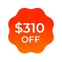Hbada ergonomic chair official promo banner, featuring a $310 off limited-time discount.