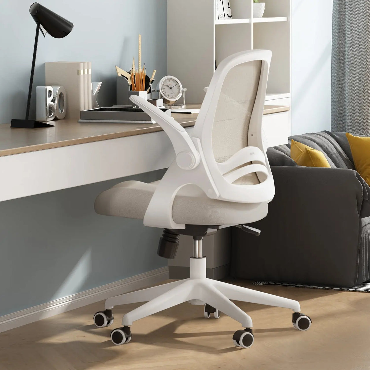 HBADA Penguin-inspired Office Chair -J1 gray~scene