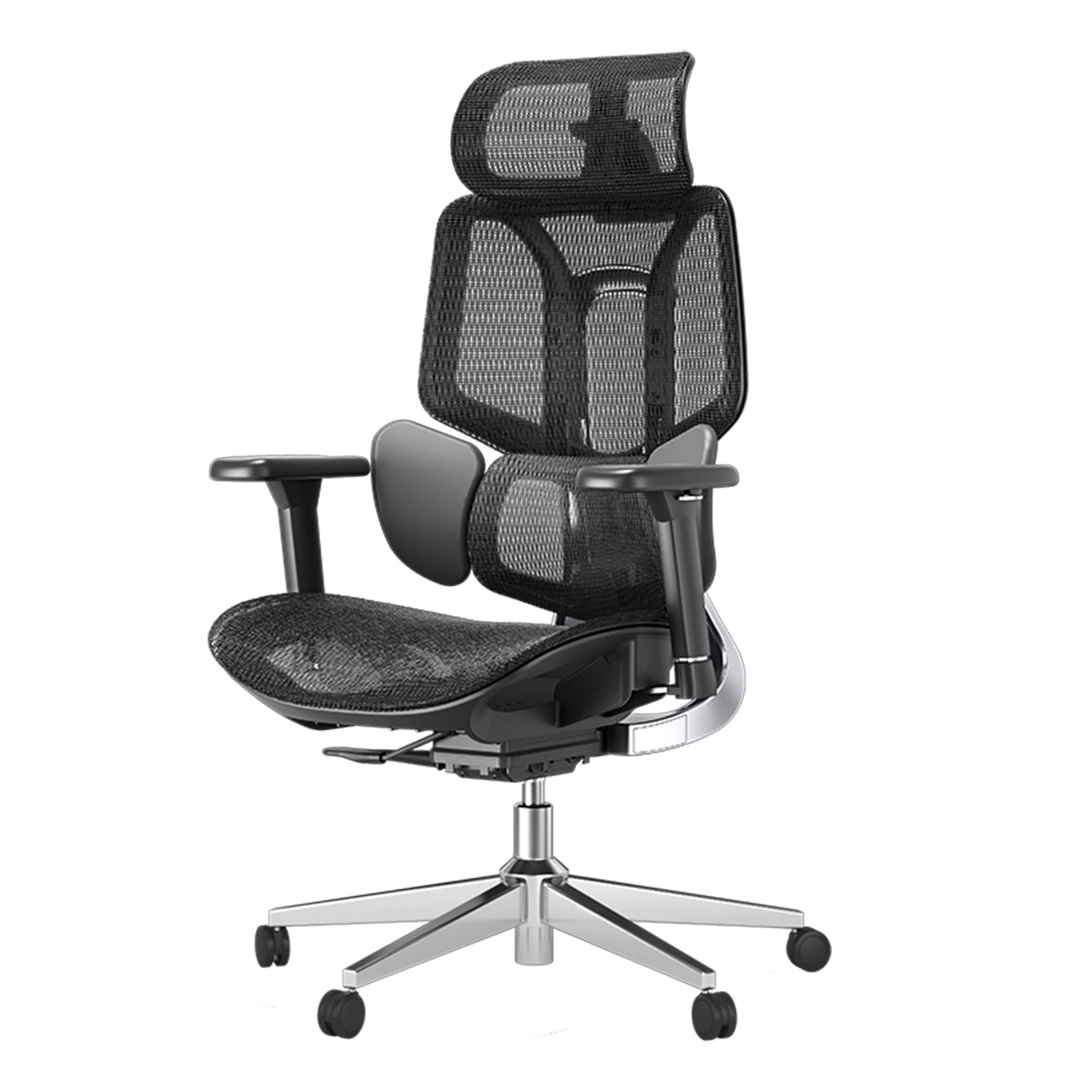 HBADA E3 Air Ergonomic Office Chair without footrest black~1-0