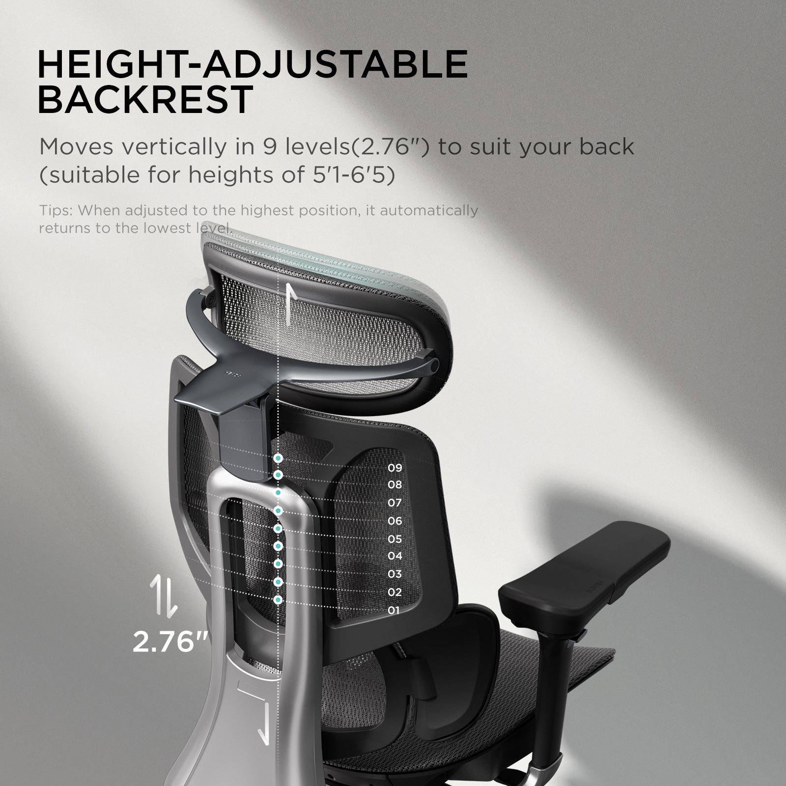 HBADA E3 Pro Ergonomic Office Chair
