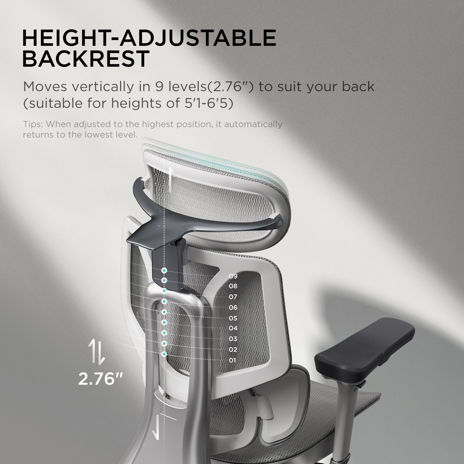 HBADA E3 Pro Ergonomic Office Chair