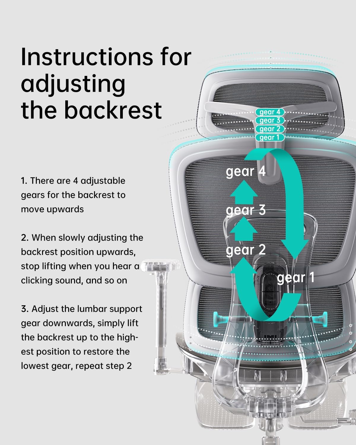 HBADA E2 Ergonomic Office Chair