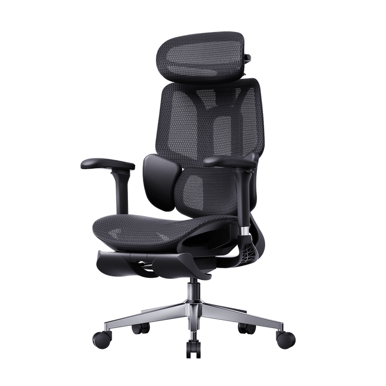 E3 AIR 2026 ergonomic office chair with mesh backrest  black ~0-0