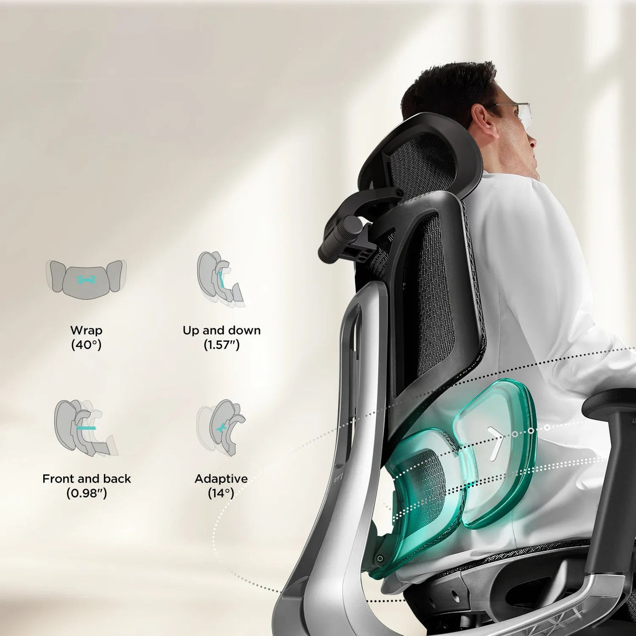 HBADA E3 Air Ergonomic Office Chair~0-1-0