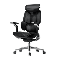 E3 PRO 2026 ergonomic office chair black~0-0