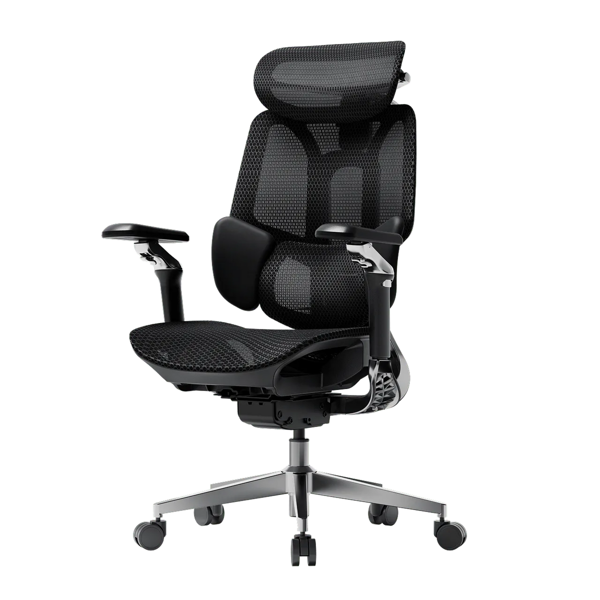 E3 PRO 2026 ergonomic office chair black~0-0