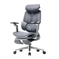 E3 PRO 2026 Gray office chair with adjustable features gray~1-1