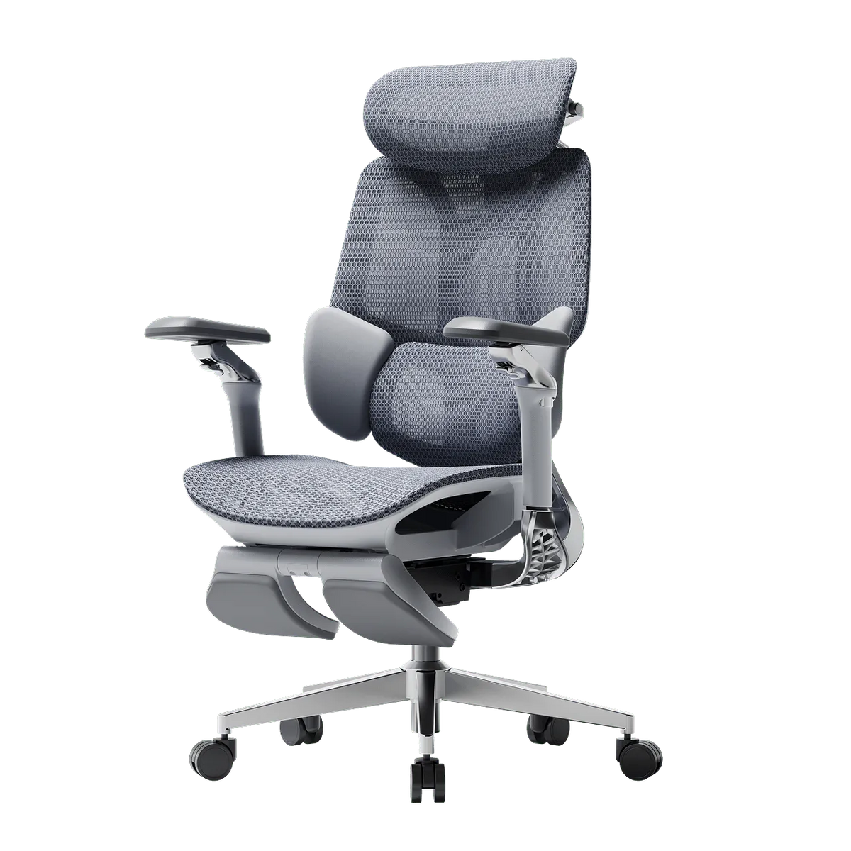E3 PRO 2026 Gray office chair with adjustable features gray~1-1