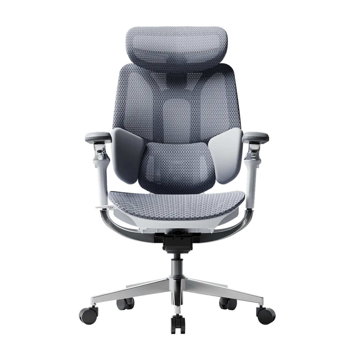E3 PRO 2026 office chair with headrest gray~1-0