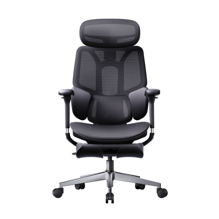 HBADA E3 Air Ergonomic Office Chair without footrest black~1-1