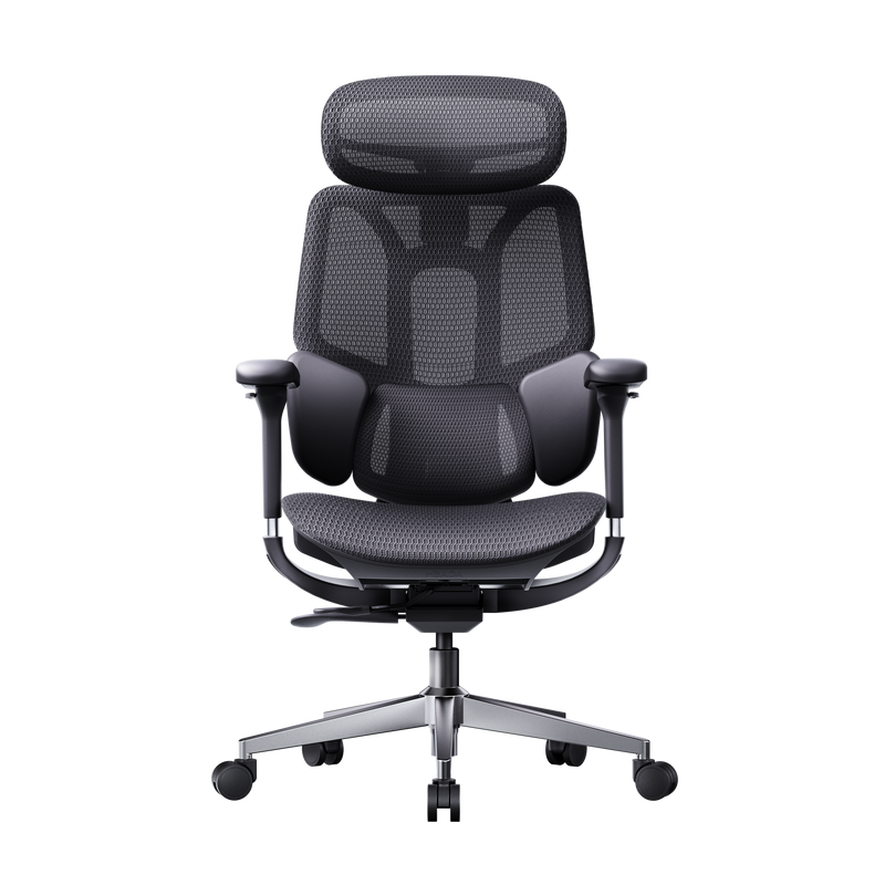 HBADA E3 Air Ergonomic Office Chair without footrest black~1-0