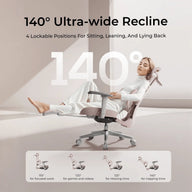 HBADA E3 Air Ergonomic Office Chair Pink~0-2-1