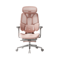 Premium ergonomic task desk chair product render with clean studio background~1-2-1
