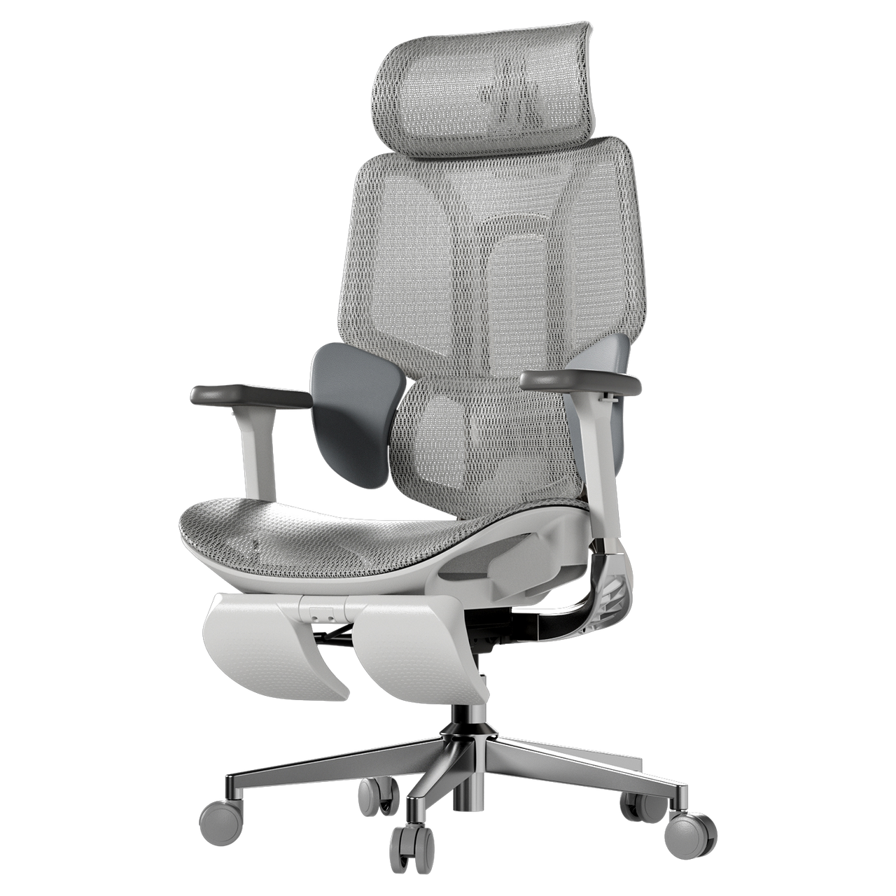 HBADA E3 Air Ergonomic Office Chair without footrest gray~0-1