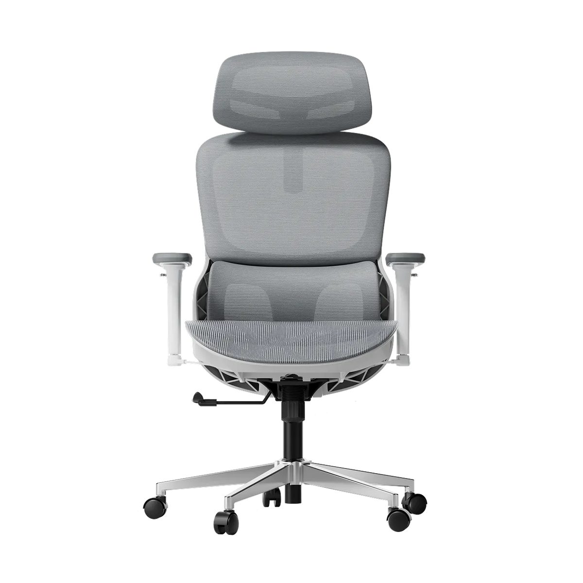 P2 Pro Ergonomic Office Chair without Footrest-Gray~0-0