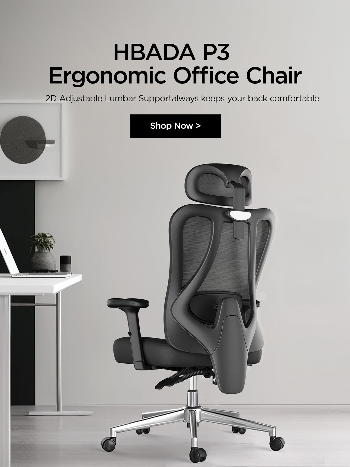 HBADA Chair | Future Ergonomic within your touch